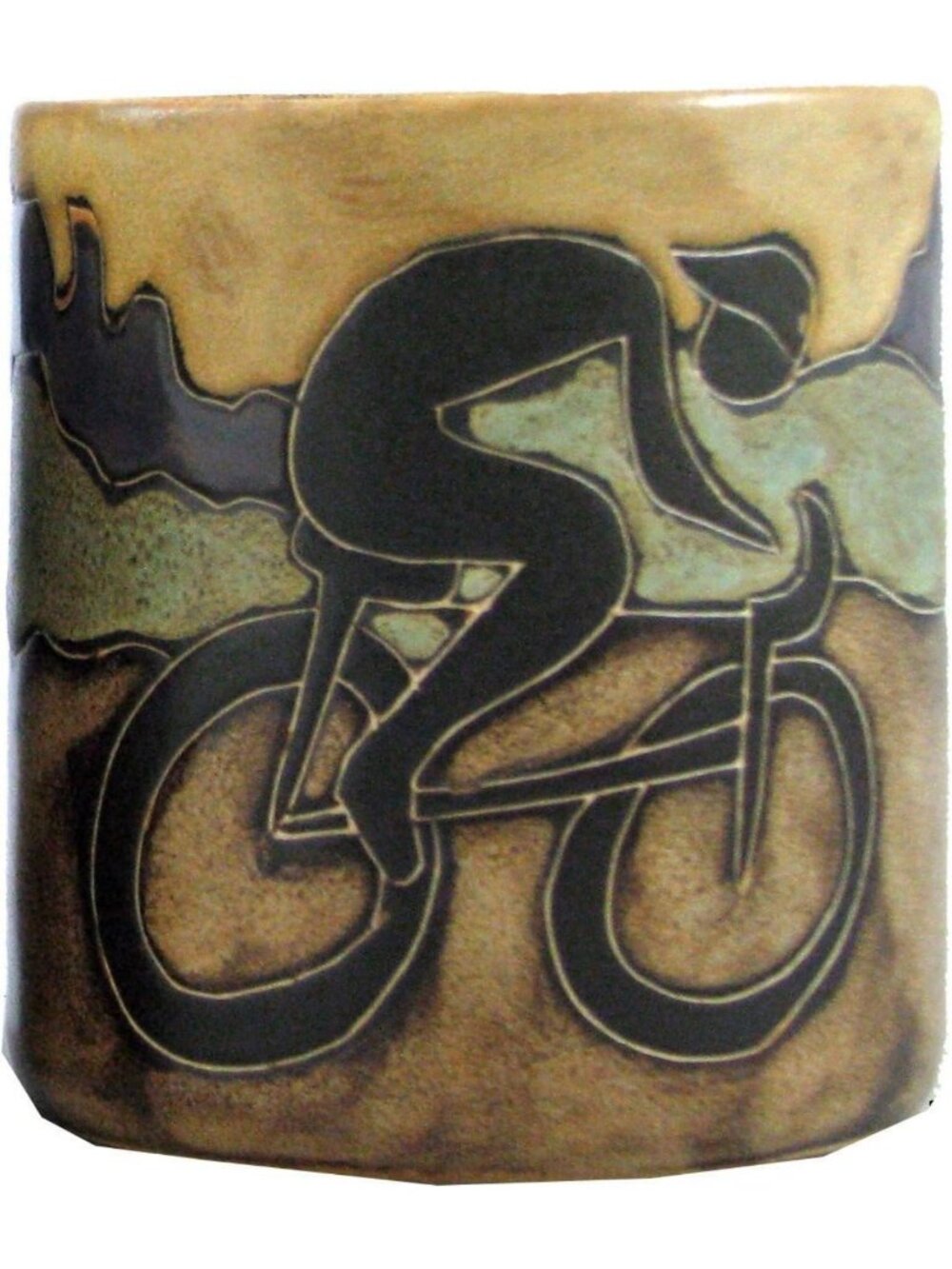 16 oz Bicyclist Coffee Mug - Perfect Gift for Cyclists & Bike Lovers